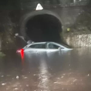 Flooding in Backwell Bow, 2024